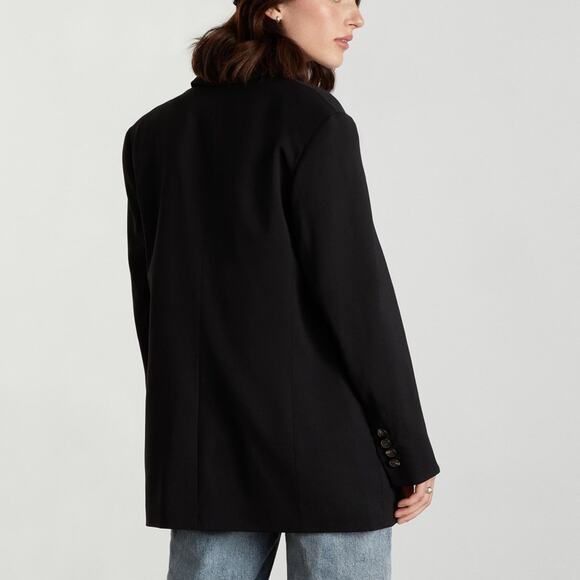 Everlane the 80s Blazer in black Size 00 - Picture 12 of 12